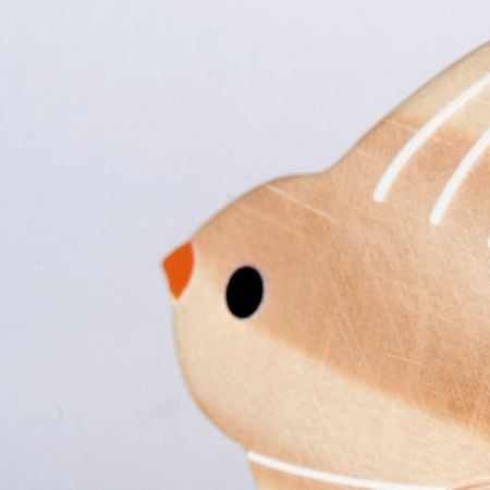 Handcrafted Pine Wood Bird Knob